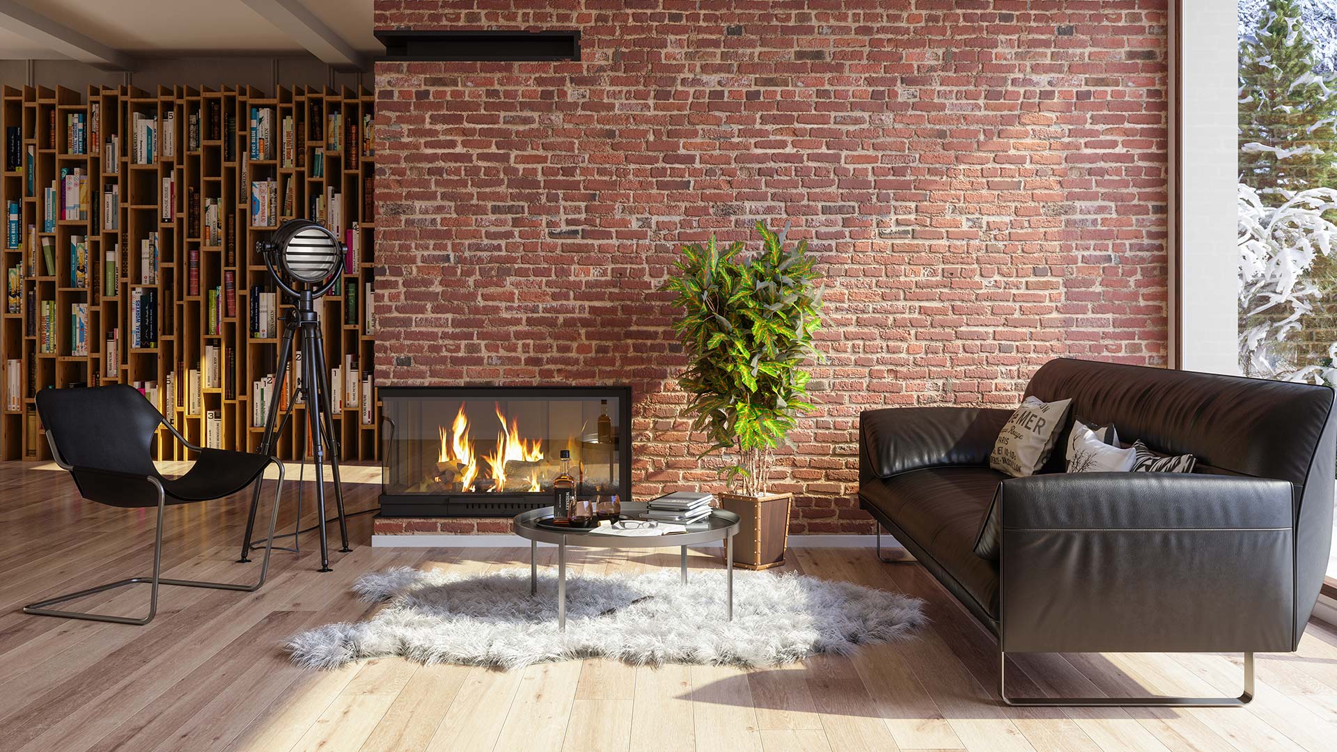 modern living room interior